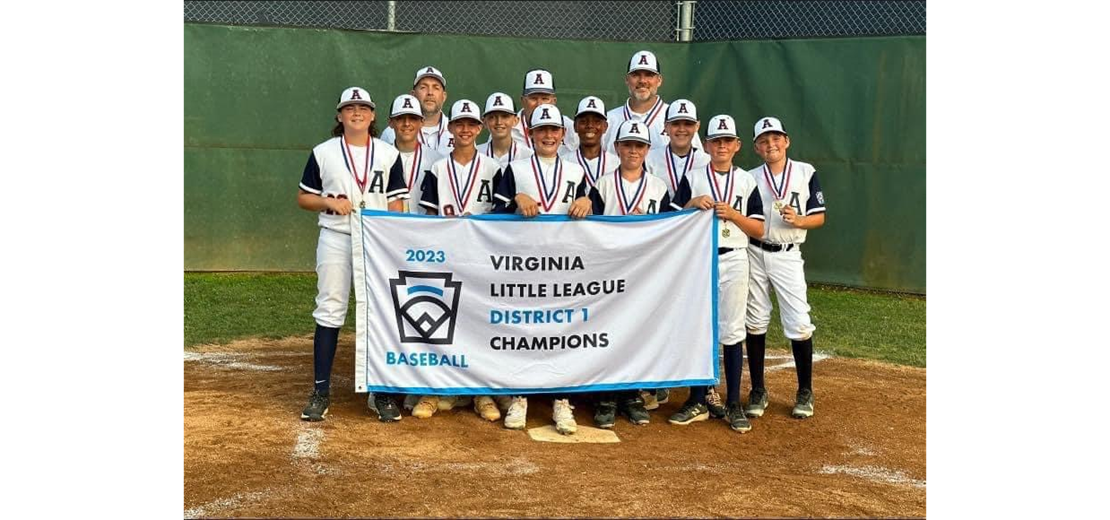 District 1 Little League Baseball Champions