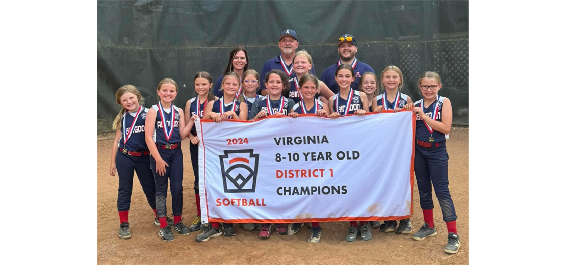 Minor Softball District Champions