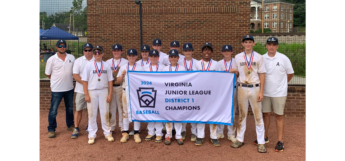 Jr Baseball District Champions