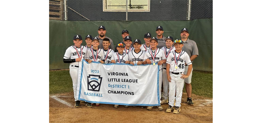 Major Baseball District Champions